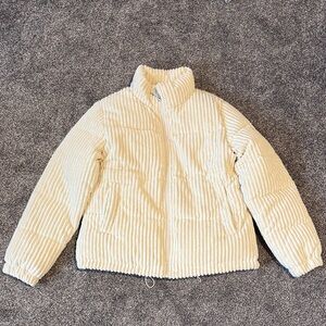 Koolaburra By UGG Women's Cream and White Jacket